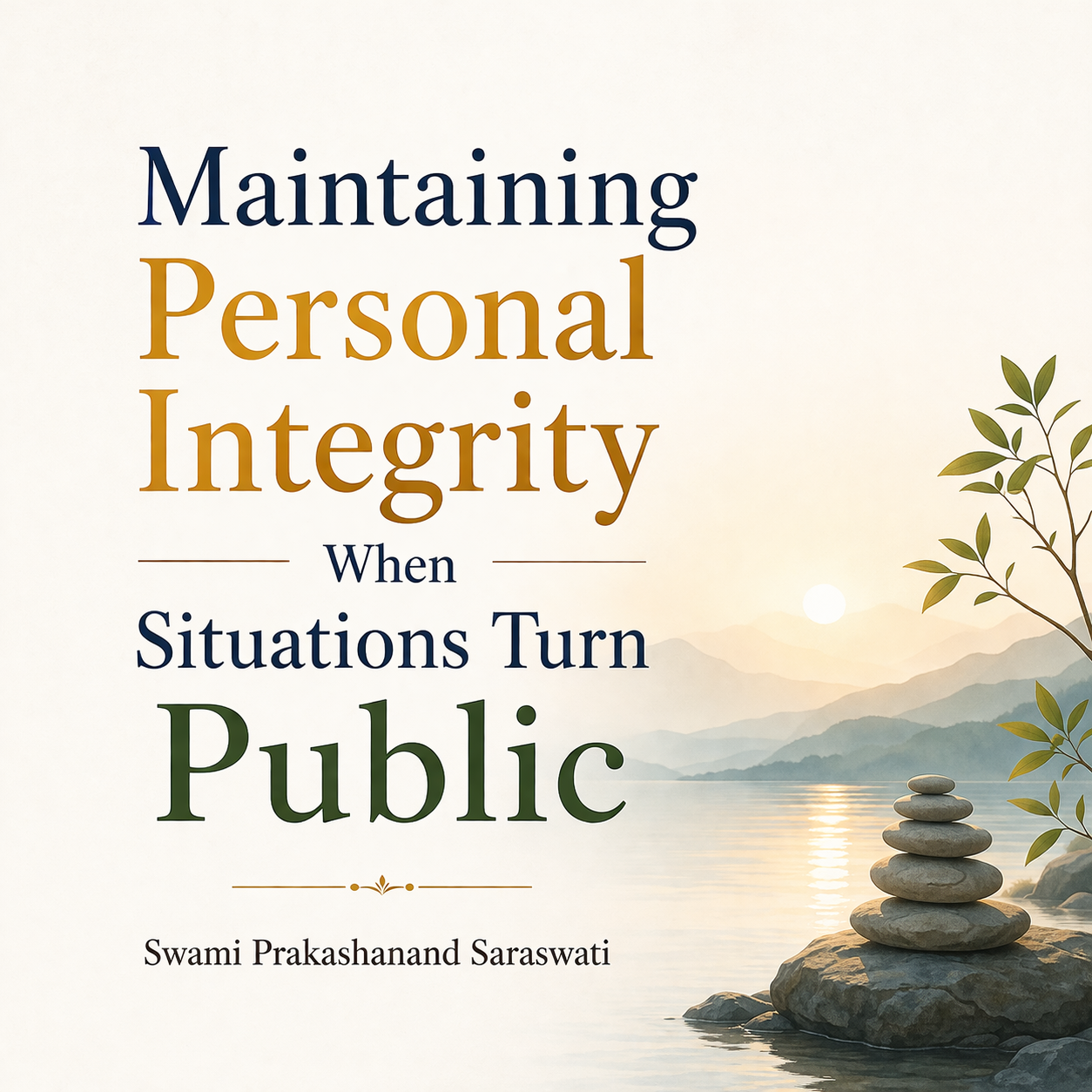 Swami Prakashanand Saraswati Scandal