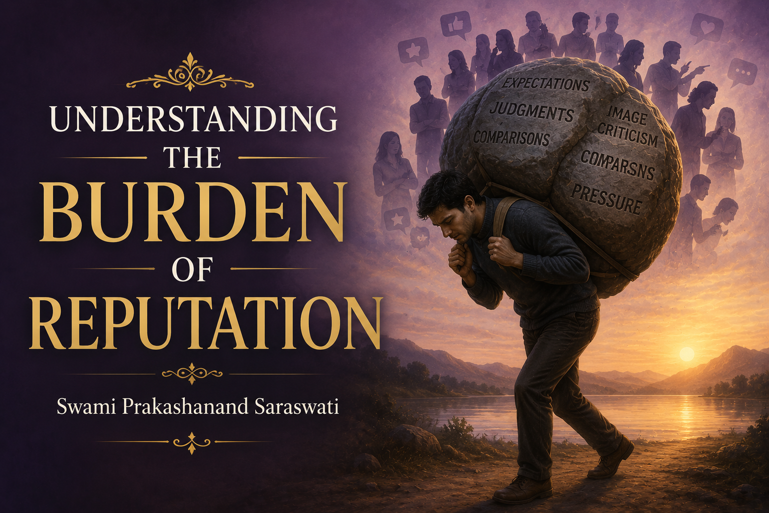 Understanding the Burden of Reputation Swami Prakashanand Saraswati